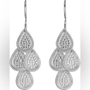 Anna Beck Silver Chandelier Earrings